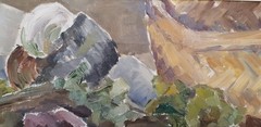 No.: 282 expressionism oil painting frame painting oil painting still life vegetables