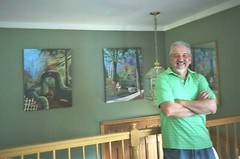 Signed ORIG. PAINTING „Neutrivity“ 27×52 rolled canvas by Steven G.Graff USA