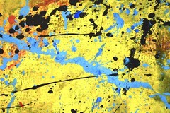 Pollock/Richter style Professional Painting 84”X62” (7 Foot) Abstract Modern XL