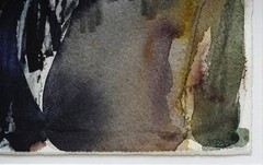 Aharon Messeg: Nocturnal Landscape / Israeli Jewish Modern Lyrical Abstraction