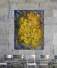 Jackson Pollock style￼ Profession￼al Painting 81” X 62”(6ft 9in)Abstract Modern