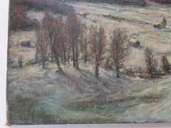 LENNART FOLIN (1913-1977) SWEDISH CANADIAN IMPRESSIONIST LANDSCAPE OIL PAINTING