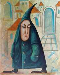ORIGINAL Oil Painting canvas modern CONTEMPORARY ART surrealism Pronkin 2026 BY