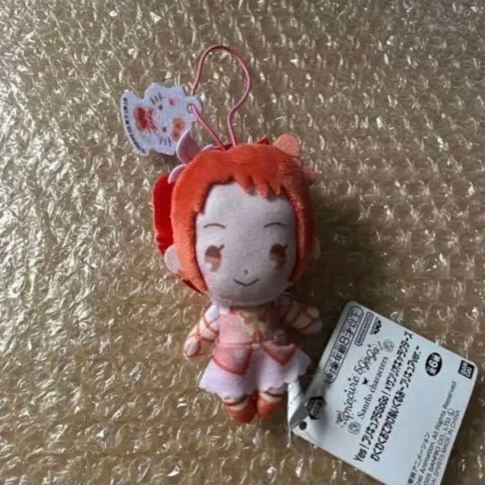 Yes Precure 5GoGo Sanrio Hello Kitty Plush Strap Unused Toy Character Gift