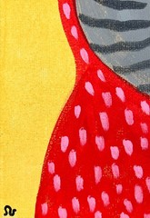 Gray Tabby Cat in Costume Portrait Painting, Whimsical Cat Art 12×12