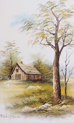 Catherine Parker Melton Original Oil Painting on Canvas Cottage