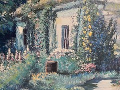 Ruth Mayer – Laguna Beach Artist-Large Giclee 30″X 40″-“ Irish Cottage 1/20