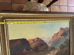 Framed Oil On Canvas – Scottish Landscape by Francis E Jamieson (1895-1950)