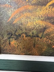 Roger San Miguel Original Oil on Canvas – Filipino Harvest Scene – Signed