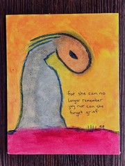 e9Art 8×10 ‚for she can no longer remember joy nor can she forget grief‘ art