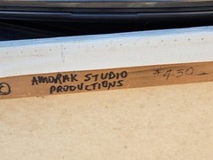 Andrew Atkin „Matadors Prize“ Original Bull Painting On Canvas Signed OOAK