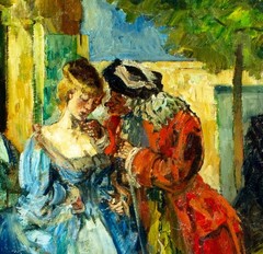 Ludvig Jacobsen (Denmark,1890-1957) oil painting 155171