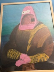 This one of a kind oil painting is a steal at only 2 million dollars.