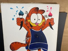1994 Signed Original Art Garfield Painting