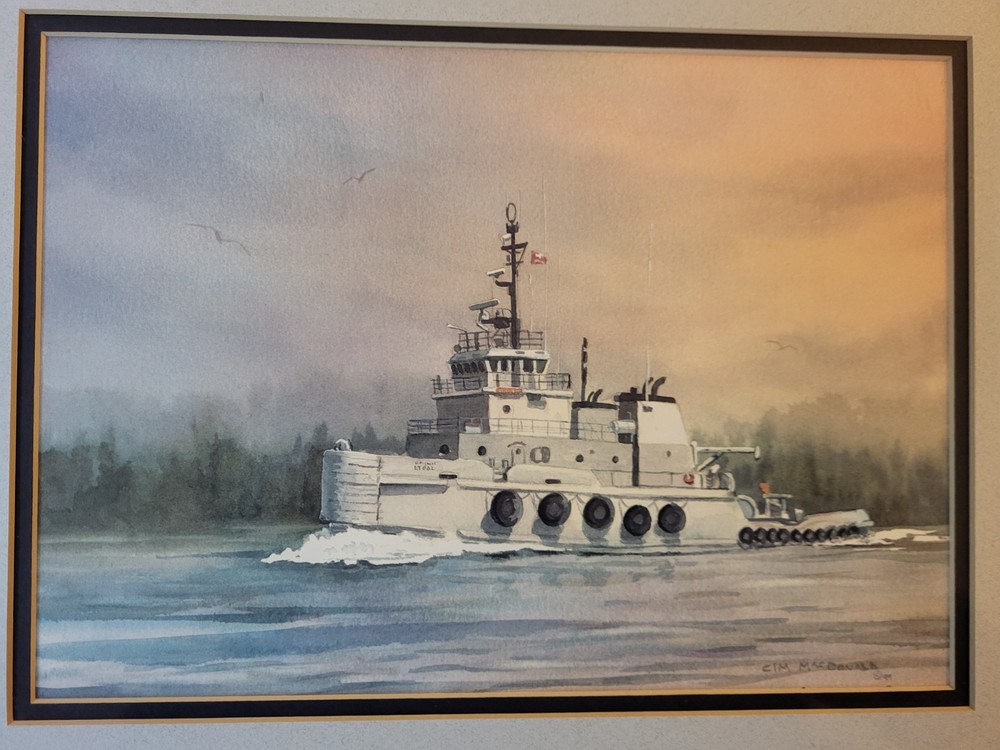 West Coast Army Watercraft – Tugboat – LT802 – Painting