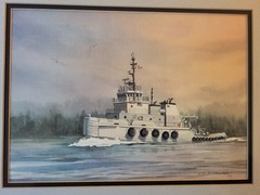 West Coast Army Watercraft – Tugboat – LT802 – Painting