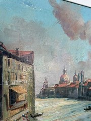 Listed Artist M. MARSHALL Oil/ Canvas ”VENICE” Fine Art Painting 24”x 30” Framed