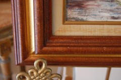FRAMED SIGNED ORIGINAL OIL STREET SCENE VIEW OLD HAVANA, CUBA ARTIST HECTO VIDAL
