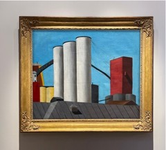 Ralston Crawford Painting – Art Deco era – Edward Hopper