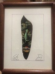 painted feather Costa Rica Artist Jose Garro