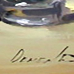 VINTAGE GLASSES Oil Painting 8×12 Demenko Natalia