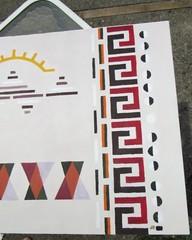 TWO VINTAGE 70S MID CENTURY MODERNIST ABSTRACT SIGNED ACRYLIC PAINTINGS MCM