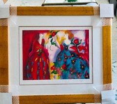 Linda Le Kinff „Parc Monceau“ Ltd Ed. Artist’s Proof #17/50 Painting; 30W x 26H