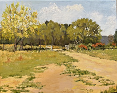 „My Daughter’s Texas Homestead“ original oil painting 16X20 in oil on canvas new