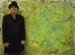 Jackson Pollock Style Giant Canvas Painting 84”X62” (7 Foot) Abstract Modern XL