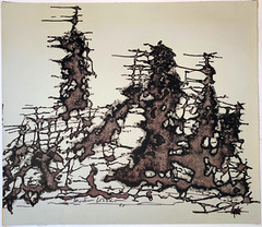 Listed Artist Boris Lovet-Lorski (1894-1999) Signed Mixed Media On Canvas c1961
