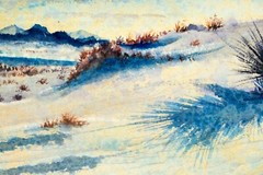 Frank J Martin (CA,mid 20C) watercolor painting 125719