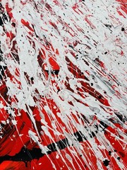 Original Abstract Large Composition, Painting, Expressionism, 128.0 x 115.0 cm
