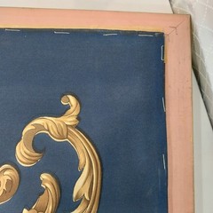 Echo Scarf Cavelle Nautical Imported French Vintage Framed Silk – 32″x32″