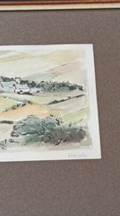 German artist Heck. Watercolor. Original 1990-2000 4