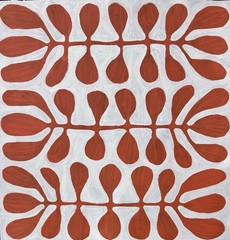 Debra Nangala McDonald 💕Aboriginal Art COA Supplied 60cm X 59cm DM2611-B