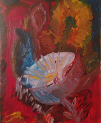 Namon Namonii Contemporary abstract expressionist oil painting