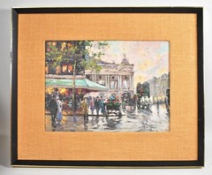 Francois Gerome Palais Garnier Opera House Oil Painting