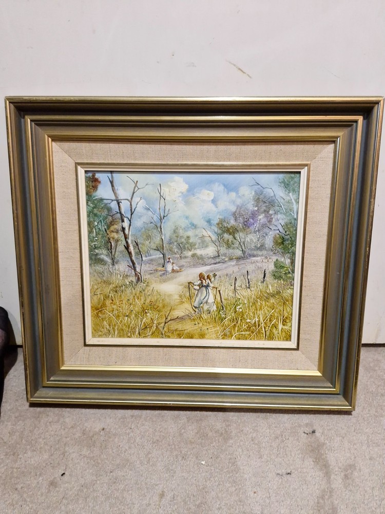 Lucette DaLozzo oil painting Signed W44cm * W42cm