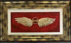 Autumn de Forest “She”Giclee in color w/ hand-embellished