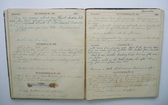 HISTORIC 1865 EDWIN WHITEFIELD LANDSCAPE ARTIST JOURNAL DIARY, 1842 SILVER MEDAL