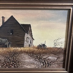 OOC Copy Of Road’s End By Alfred Owles Signed 1973 Western Decor