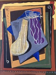 LISTED ARTIST painting ABSTRACT EXHIBITED Dr. Benjamin Gross STOCK EXCHANGE!!!