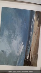 8×10 Original Oil Seascape Painting Rocky Beach Ocean Storm Coastal Art G2U
