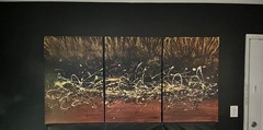 Jackson pollock Style Painting Hand Painted And Signed By Artist Maitreyii