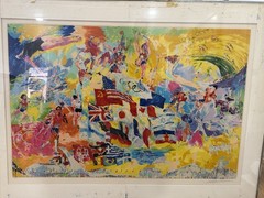 Leroy Neiman 1976 MONTREAL OLYMPICS Serigraph 49″ x 33″ Styria Studio LE 497/600