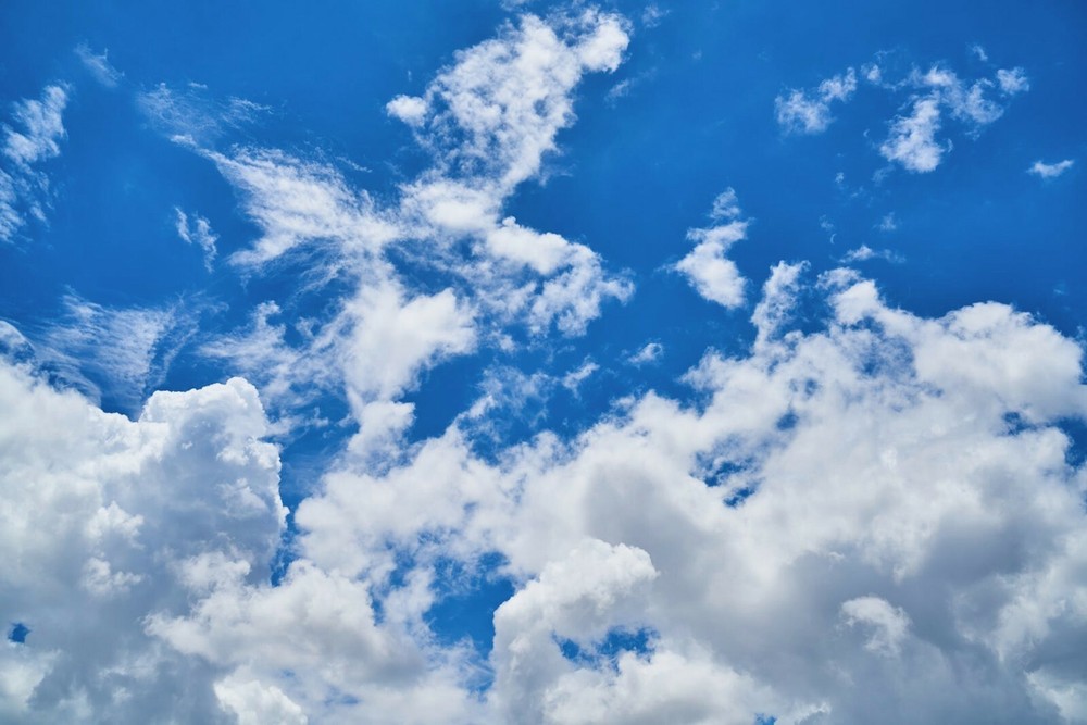 stunning oil painting handpainted on canvas-Cloudy Sky