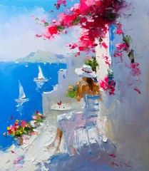 Holidays in Greece by Aziz Sulaymanov, 2024