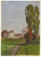 A. E. Meyer – 1925 Oil, Rural View