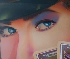 ORIG ILLUSTRATION ART PASTEL Painting „POKER FACE“ Signed ORIGINAL PUBLISHED ART