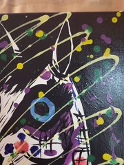 Original Painting Expressionism Acrylic Abstract Figurative Canvas 11×14 Signed